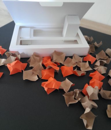 Klappschachtel mit Inlay